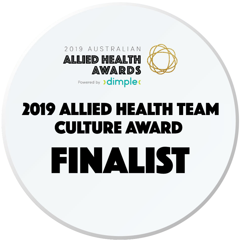 2019 Allied Health Team Culture Award Finalist