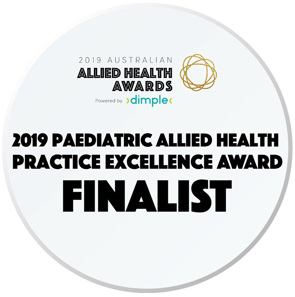 2019 Paediatric Allied Health Practice excellence Award Finalist