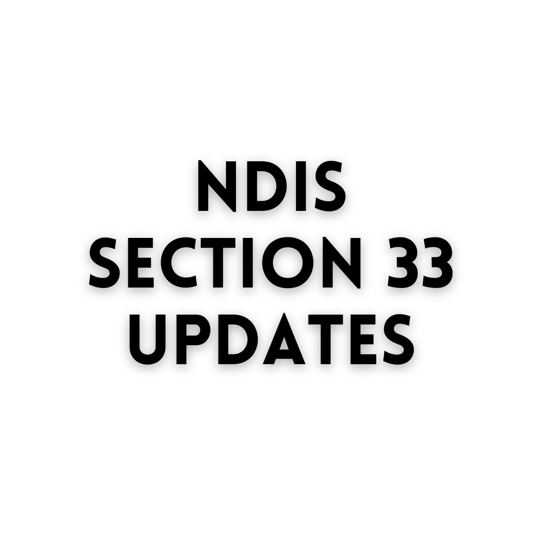 Section 33 Update (How Funds are Distributed)