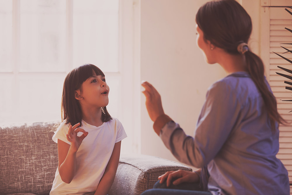 Therapy for expressive language difficulties