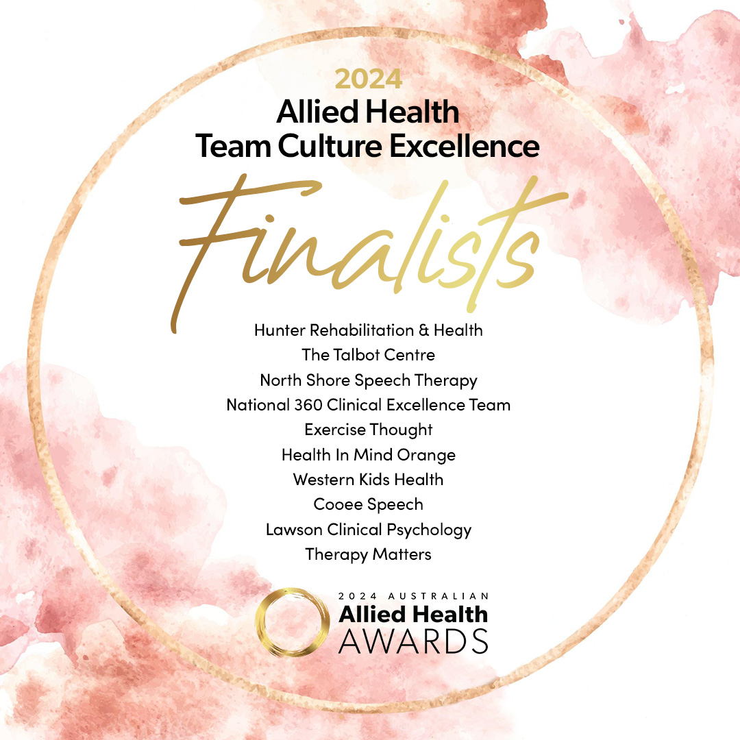 Finalist "Team Culture Excellence" award