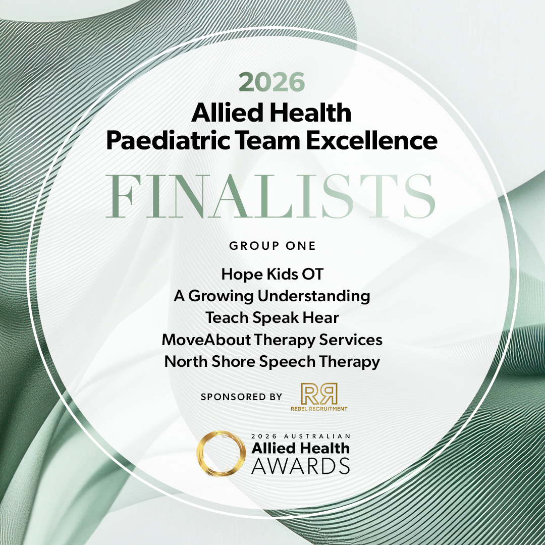 Finalist "Paediatric Team of the Year"  award